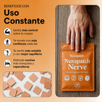 Nuvapatch Nerve - Parches para el bienestar diario (30 unidades) 4