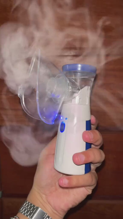 Nebulizador Portátil Nebia — Silencioso y Recargable, para Chicos y Adultos